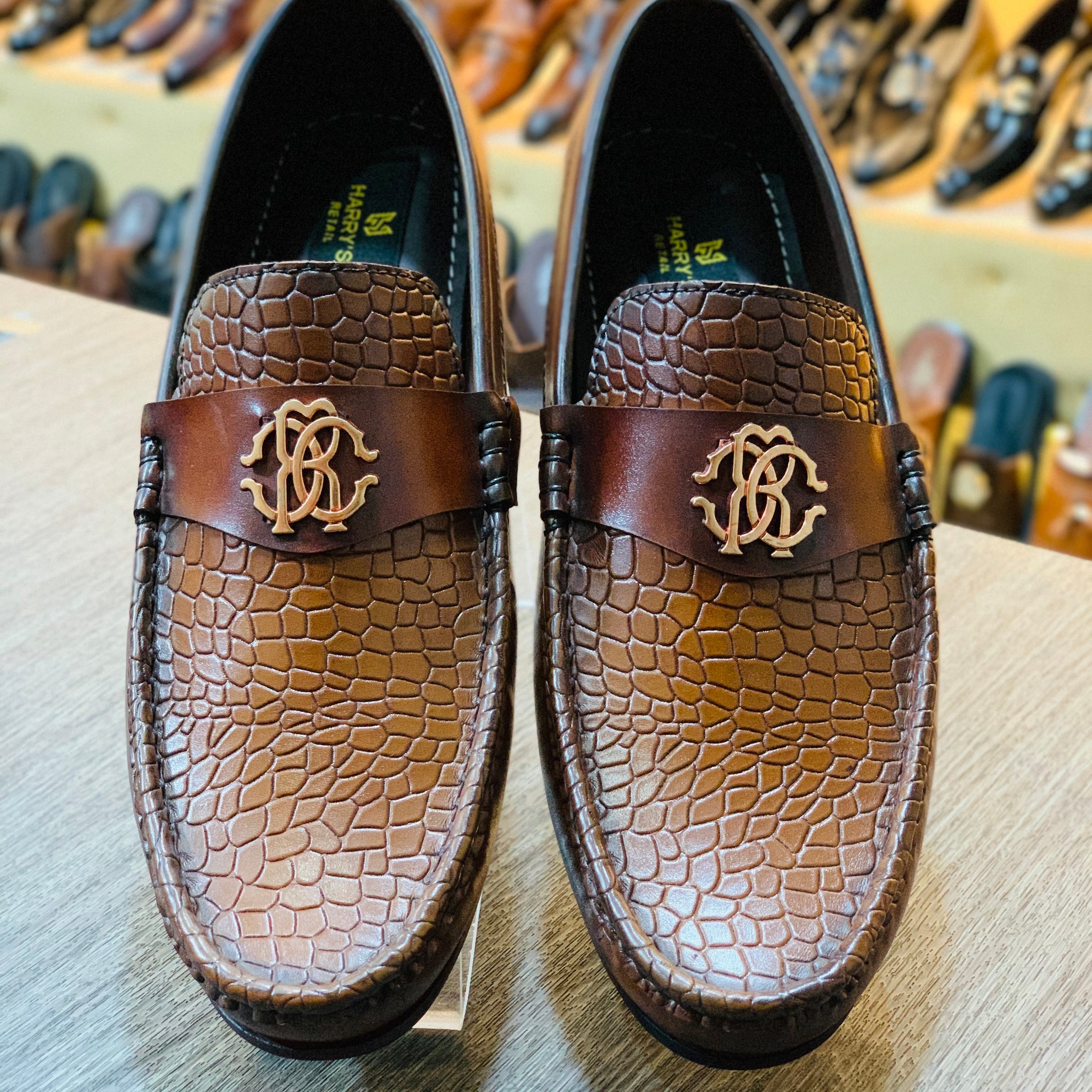 ELITE CHERRY BROWN LOAFERS