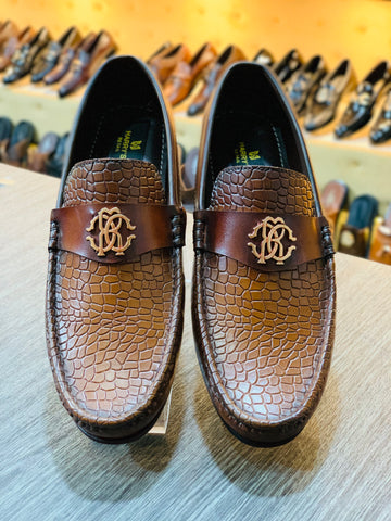 ELITE CHERRY BROWN LOAFERS